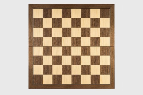 Foldable chessboard walnut