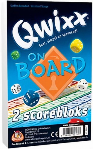 Qwixx on Board - extra scoreblokken