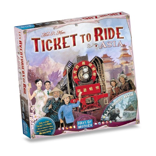 Ticket To Ride Map Collection: Volume 1 - Asia